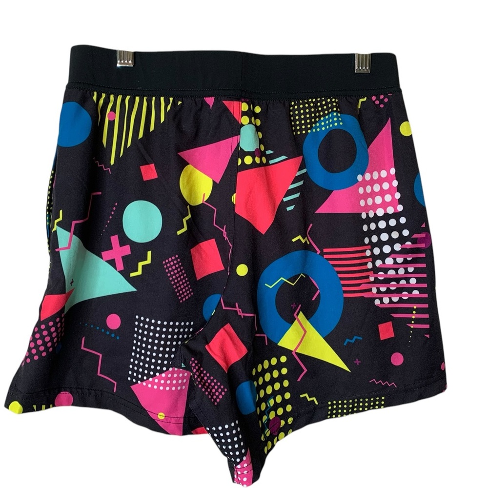 Tachuntfish THF Athletic Shorts 90’s Retro Size Small Colorful Beach Swim - Picture 2 of 4